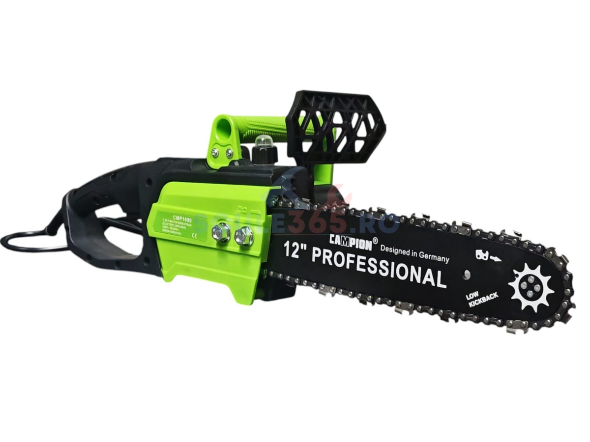 Drujba Electrica 3000W, 4500rpm, 300mm, 15 m/s, ungere automata, pornire lenta, Campion Professional CMP1690