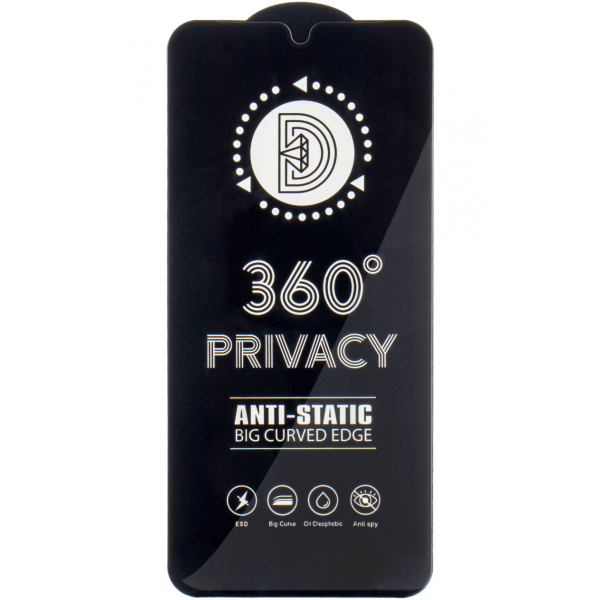 Folie de protectie Ecran Privacy OEM 360 pentru Samsung Galaxy A37 5G, Sticla Securizata, Full Glue